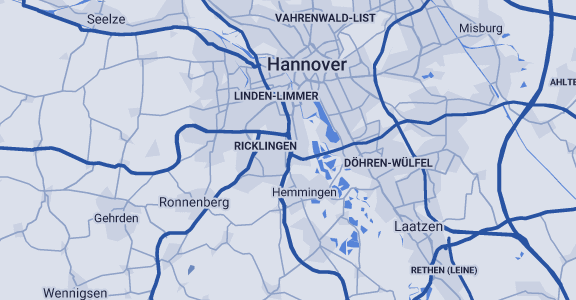 Karte mit Standort der Herrnleben GmbH
